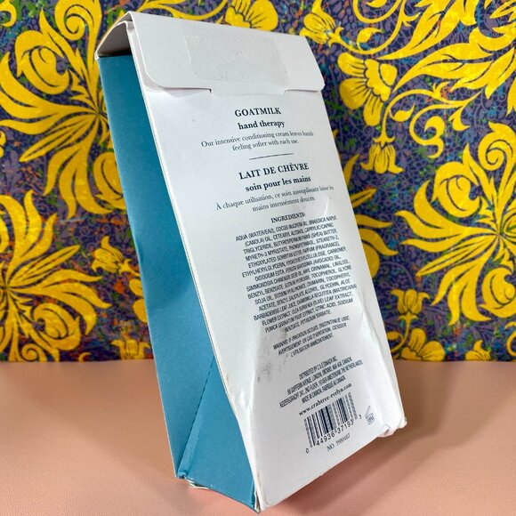 Crabtree & Evelyn GOATMILK Hand Therapy Lotion Moisturizer 3.5 oz - Picture 4 of 4